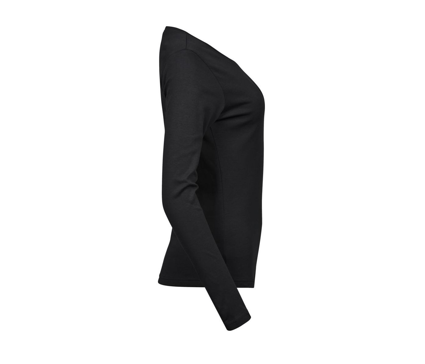 LADIES LONG SLEEVE INTERLOCK TEE