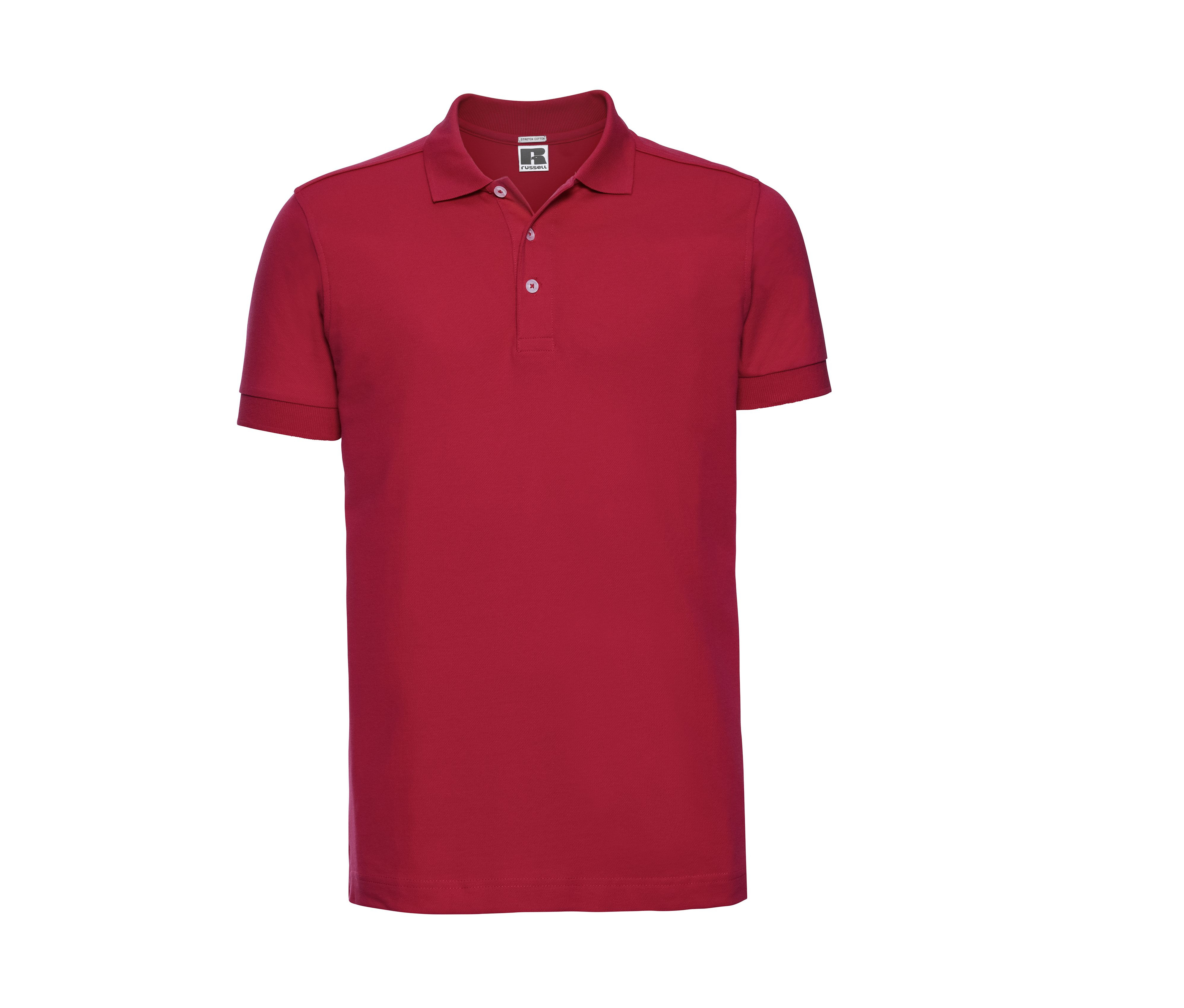 MEN'S FITTED STRETCH POLO