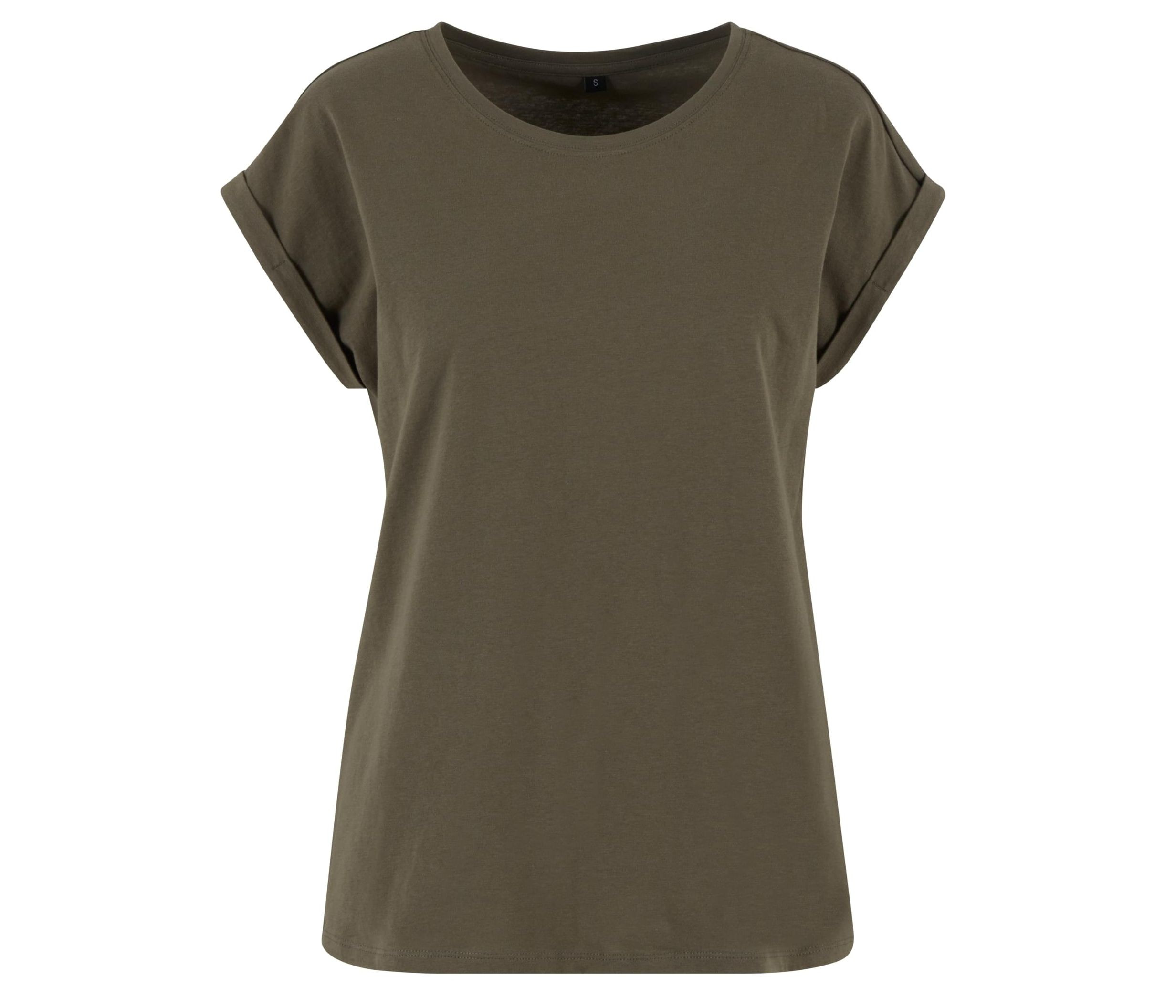 LADIES REGULAR EXTENDED SHOULDER TEE